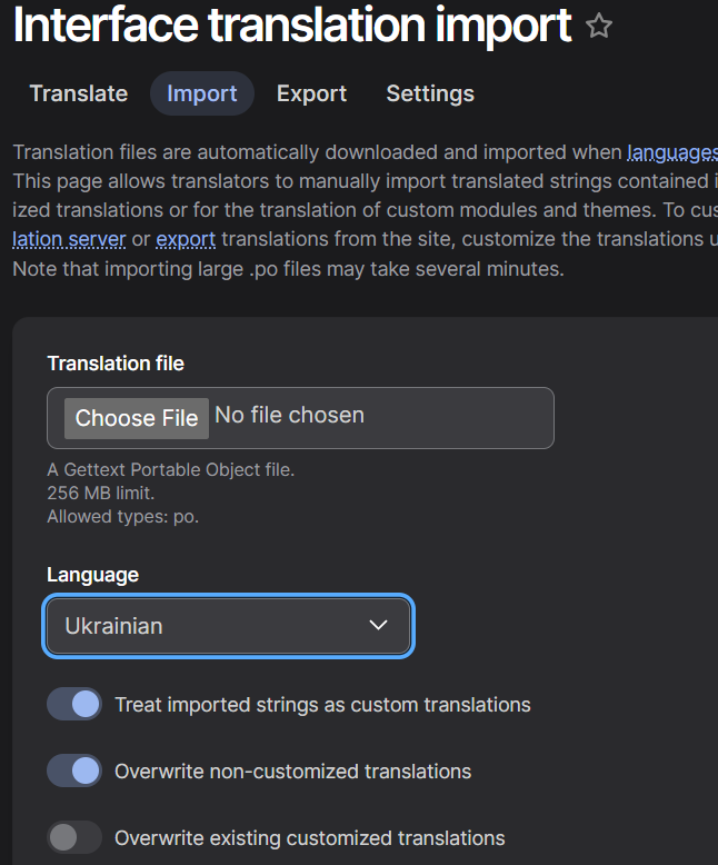 Translate DRupal