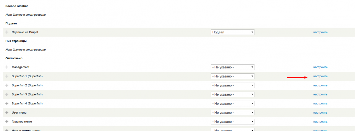 Drupal blocks