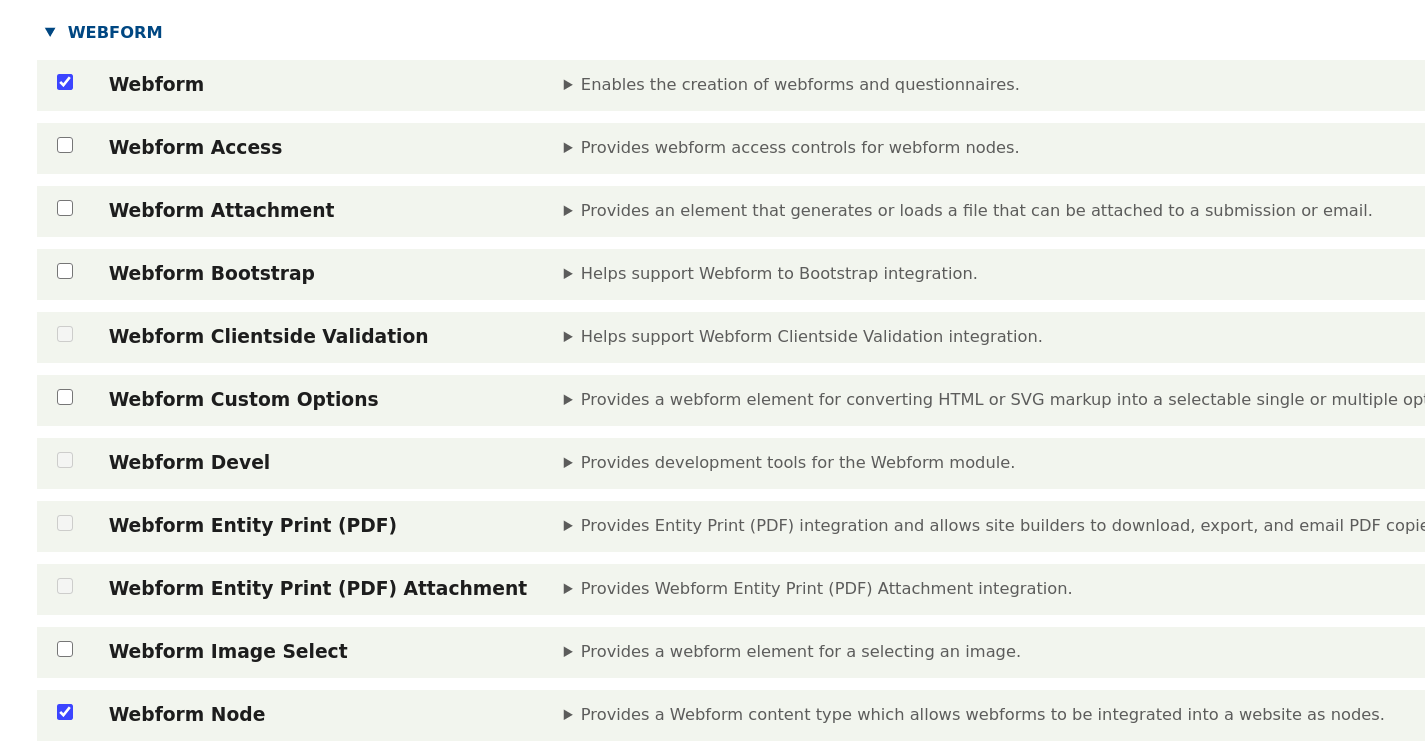 Drupal Webform