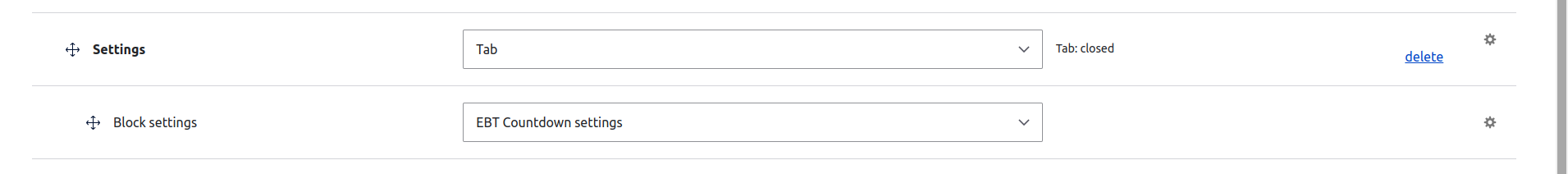 Drupal settings