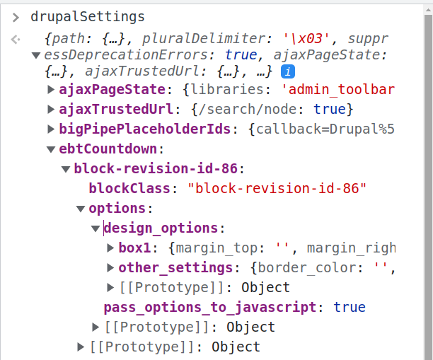 javascript variable