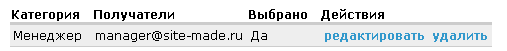 contact form