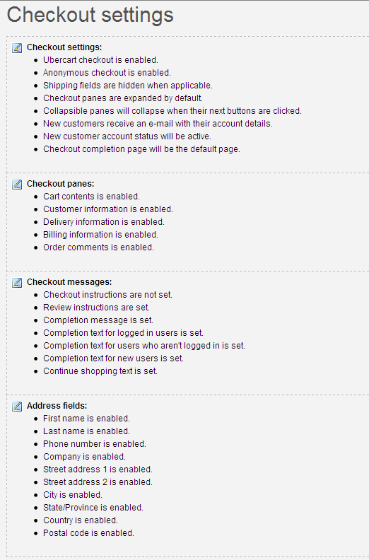 Drupal ubercart