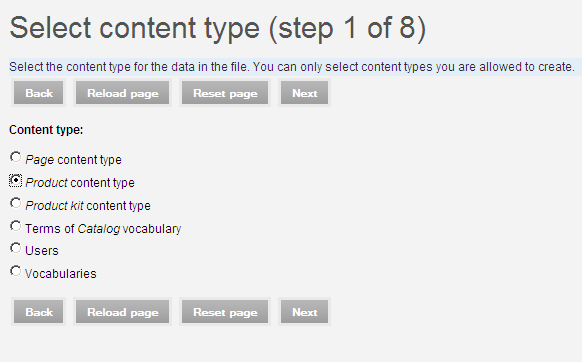 Drupal Ubercart import CSV Excel Import proizvoda