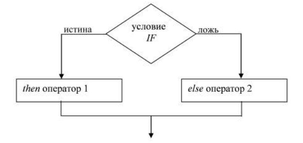 if блок схема
