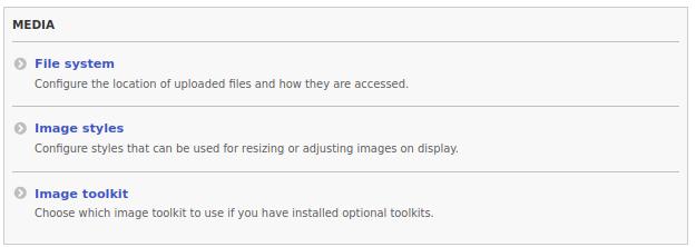 Drupal 8 multimedia