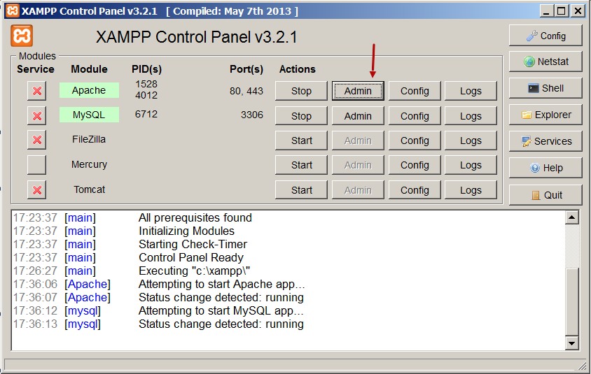 xampp