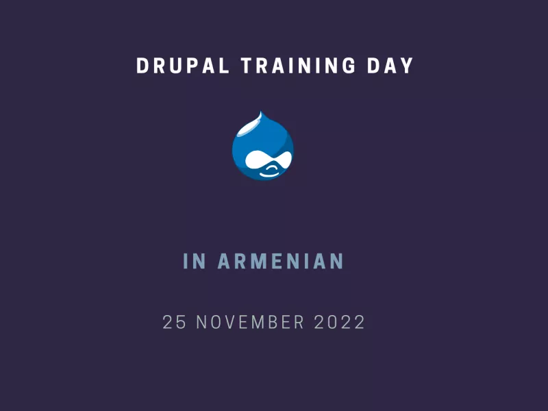 Drupal Training Day